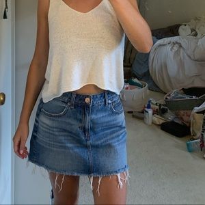 American Eagle Jean Skirt
